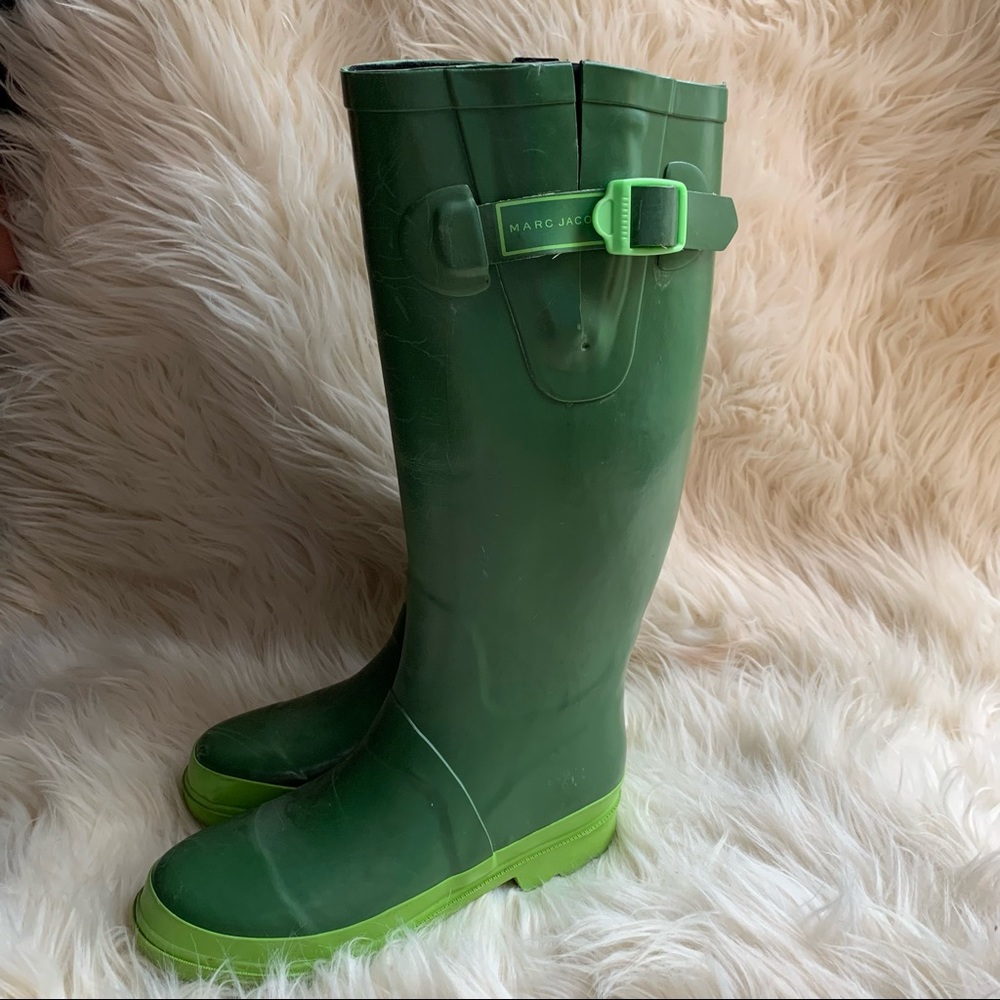 ❤️MARC JACOBS❤️City Rubber Rain Boots❤️Women’s 6 - Picture 3 of 11